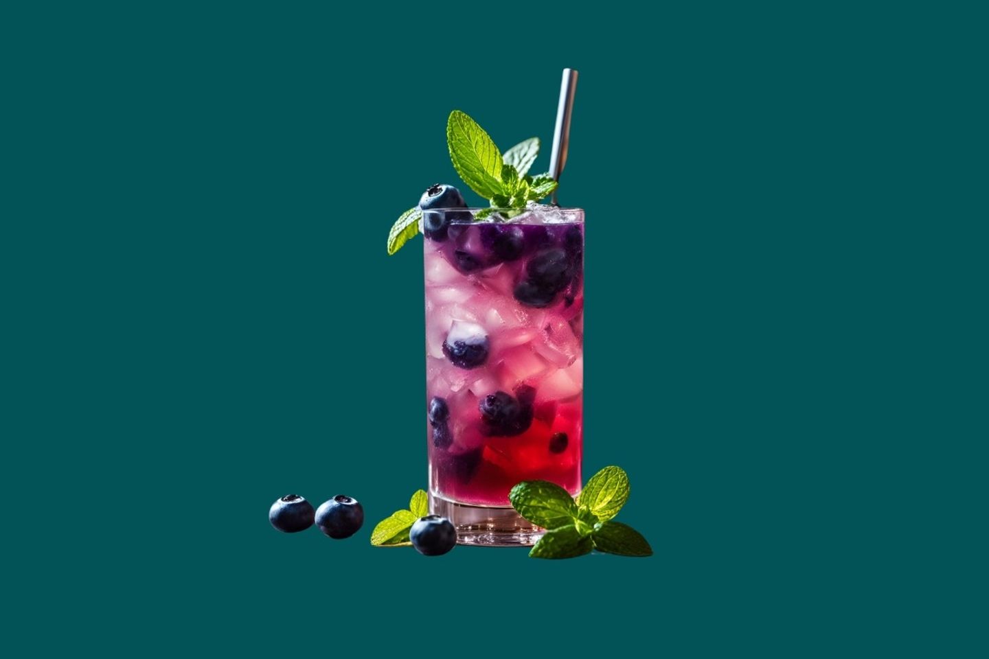 Blueberry Mojito