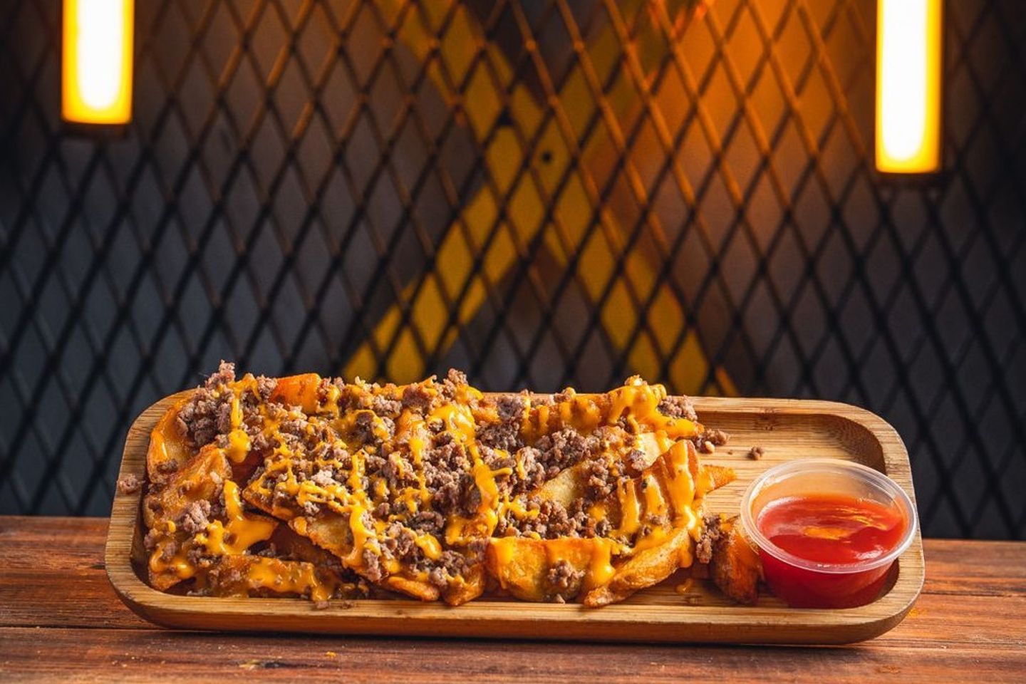 Potatos With Cheese And Ground Chicken