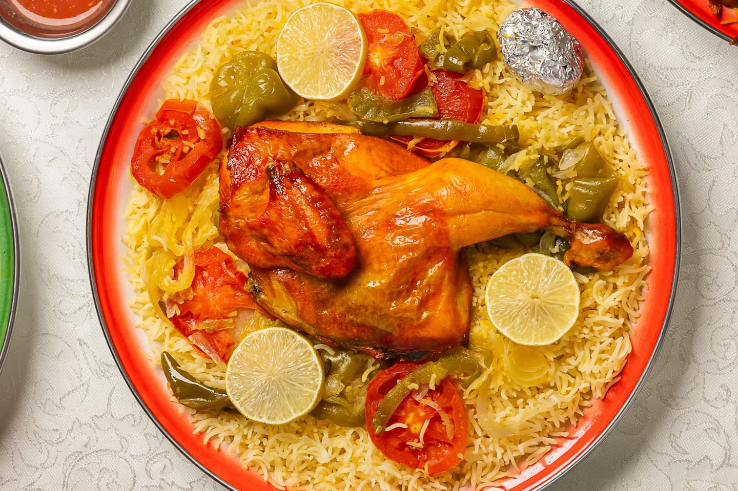 نص حبة دجاج مندي