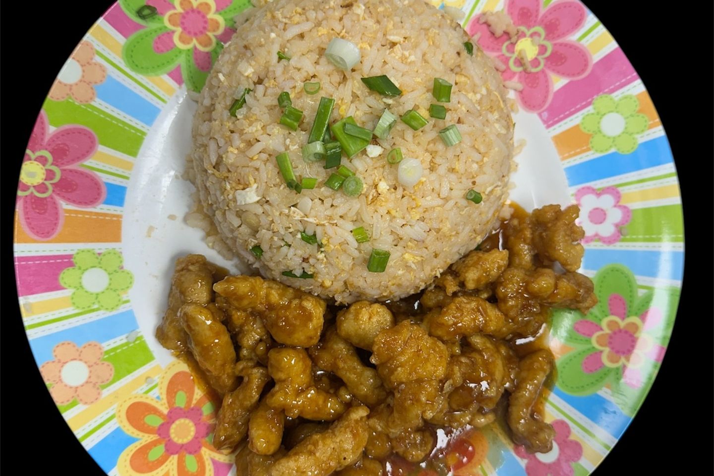 Egg Fried Rice With Toppings