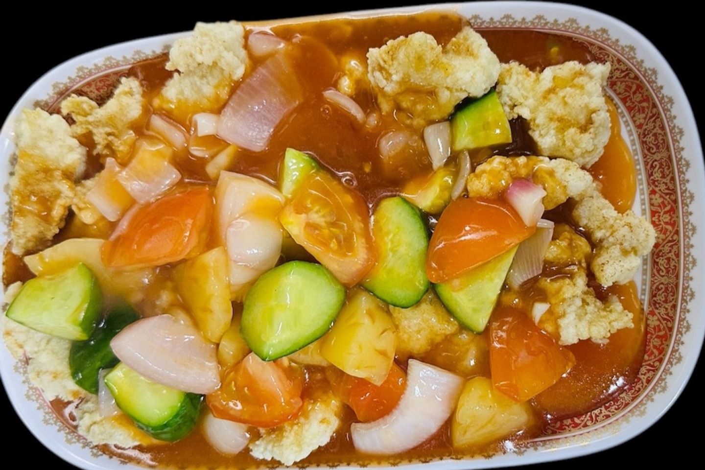 Fish With Sweet Sour Sauce