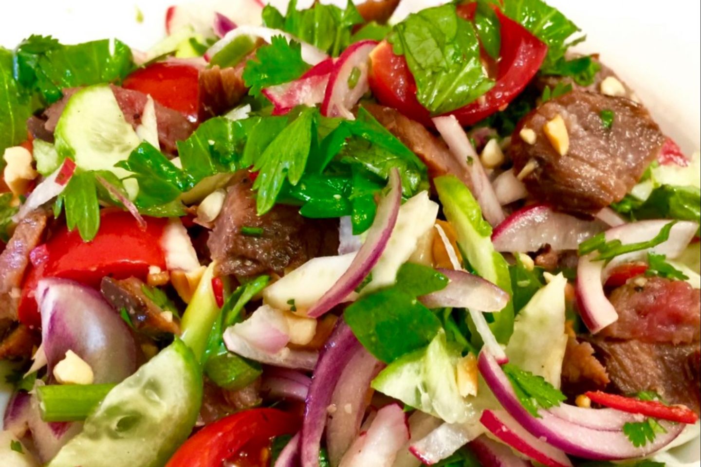 Beef Salad With Vegetables