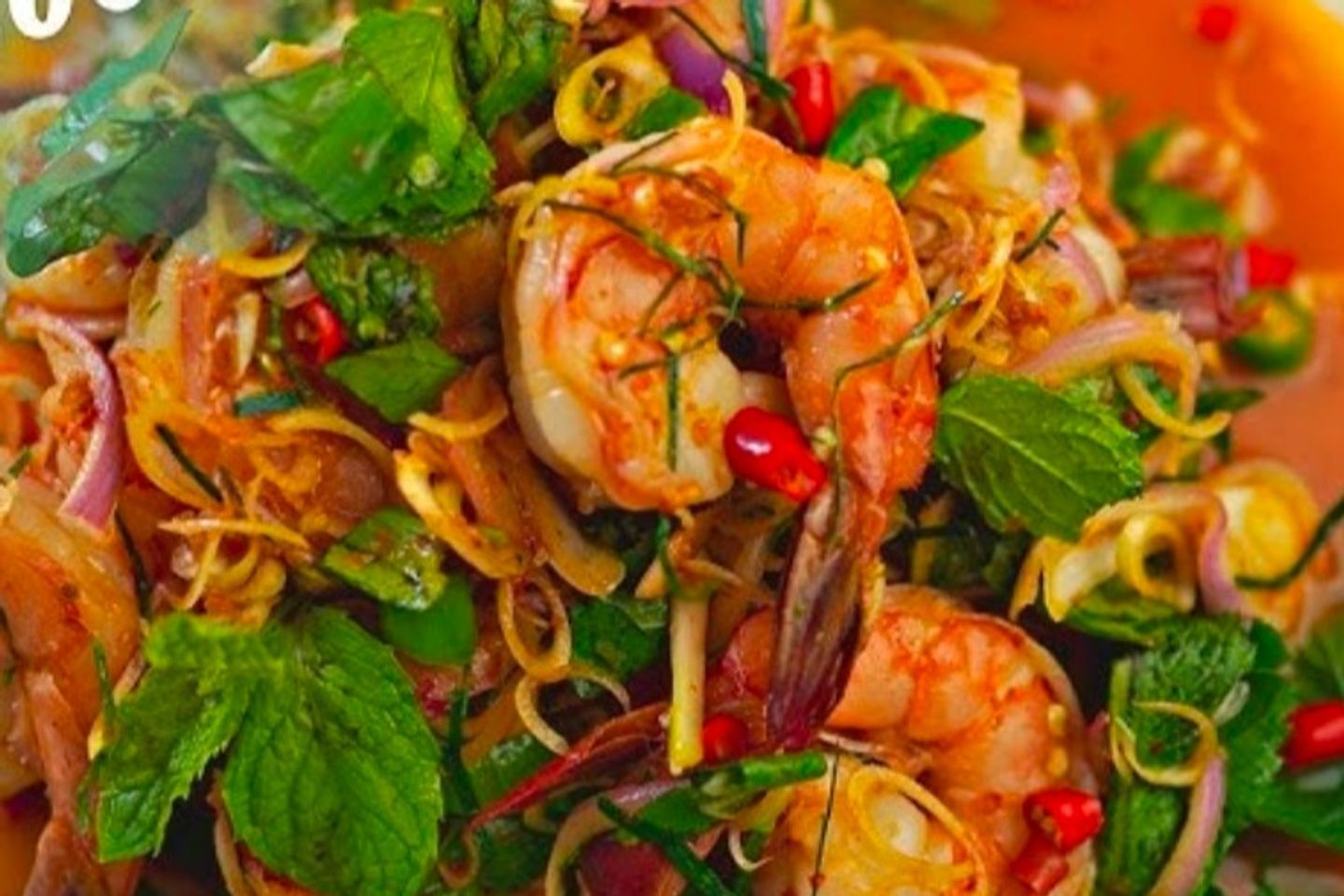 Shrimp And Spicy Sauce
