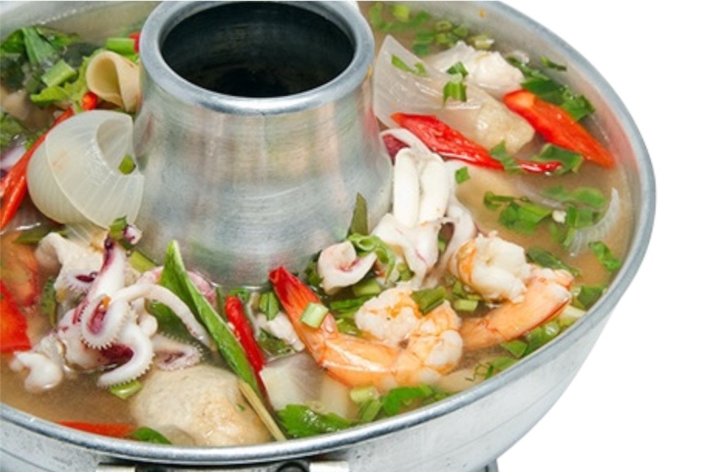Tom Yum Mixed Seafood Soup - No Spicy