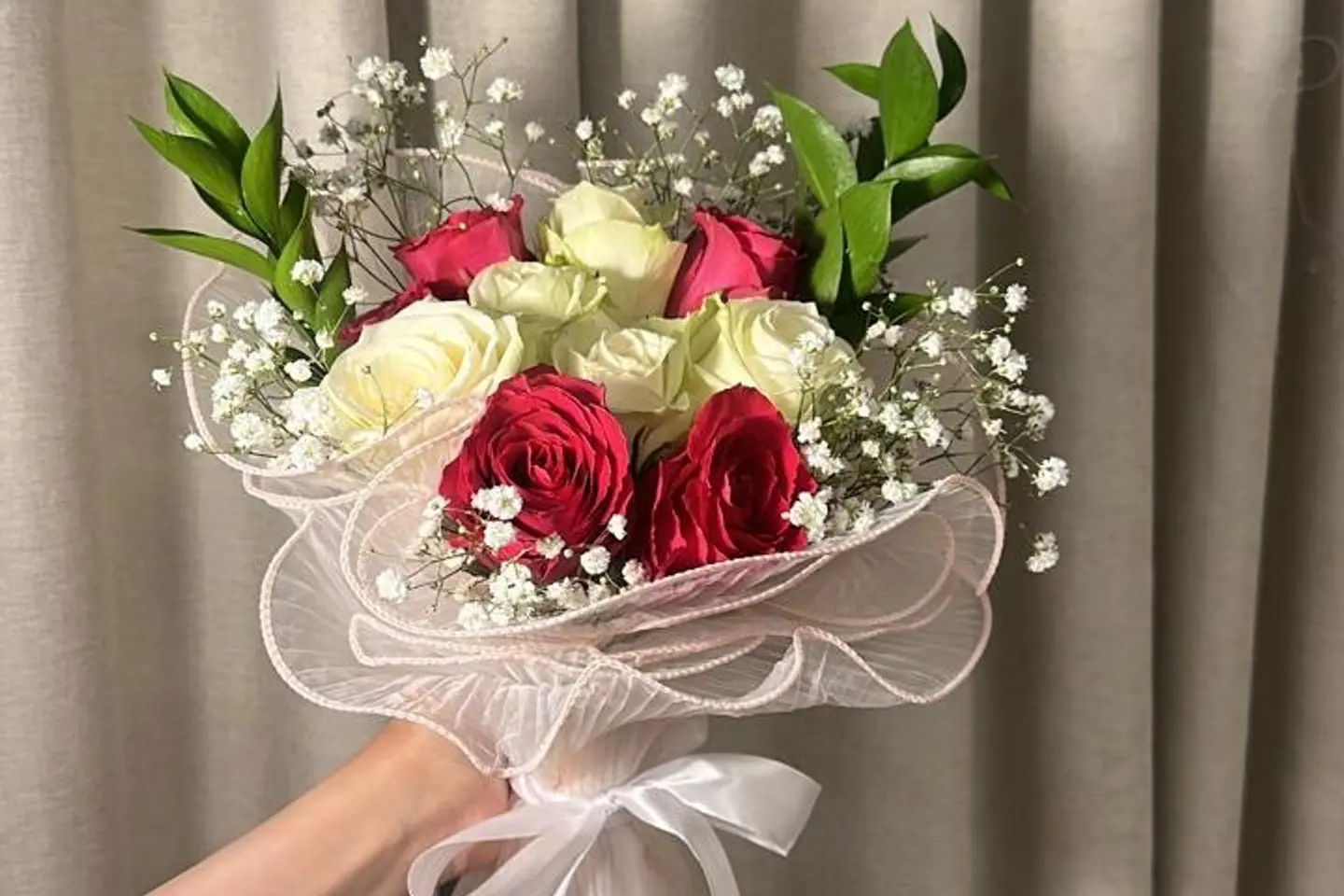 باقة انوثة الورد