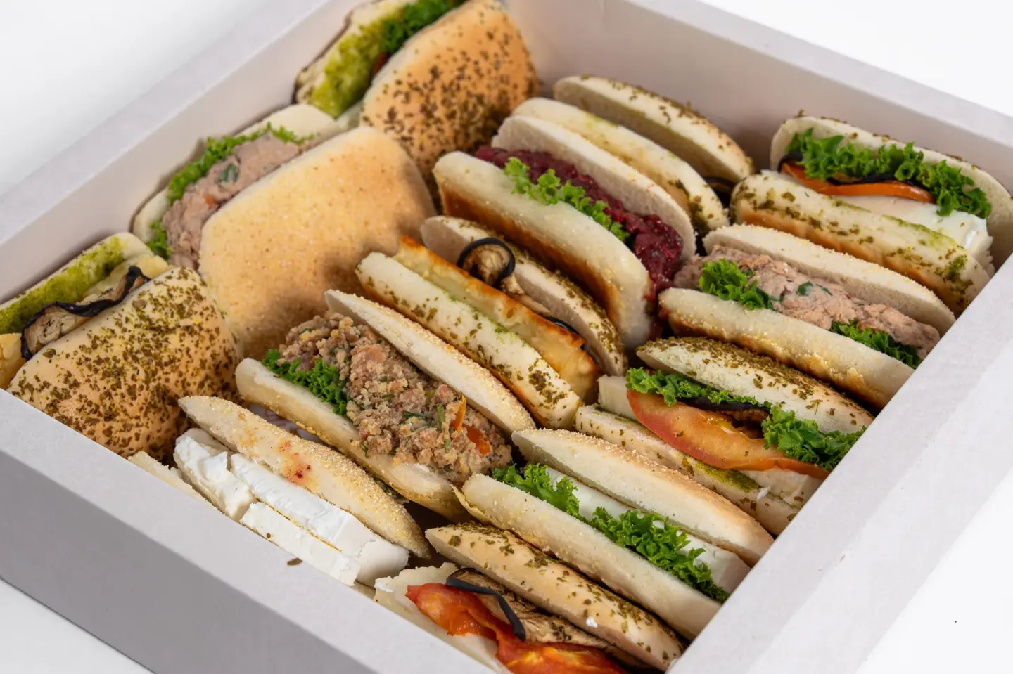 Mini Sandwich Box 8 Pieces