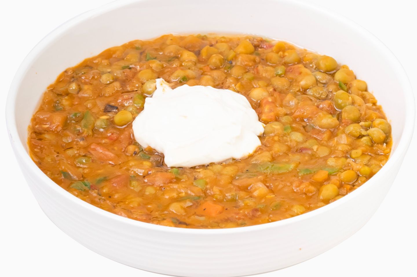 Peas Cooked With Cheese