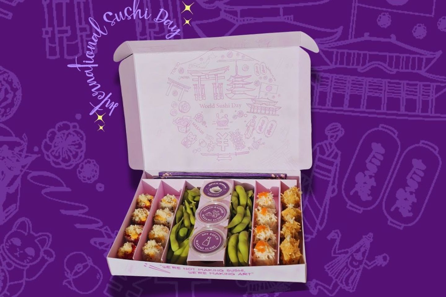International Sushi Day Box