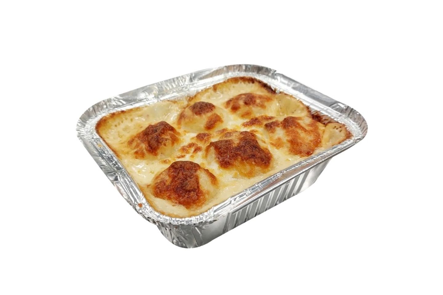 Potato Balls With Bechamel Sauce