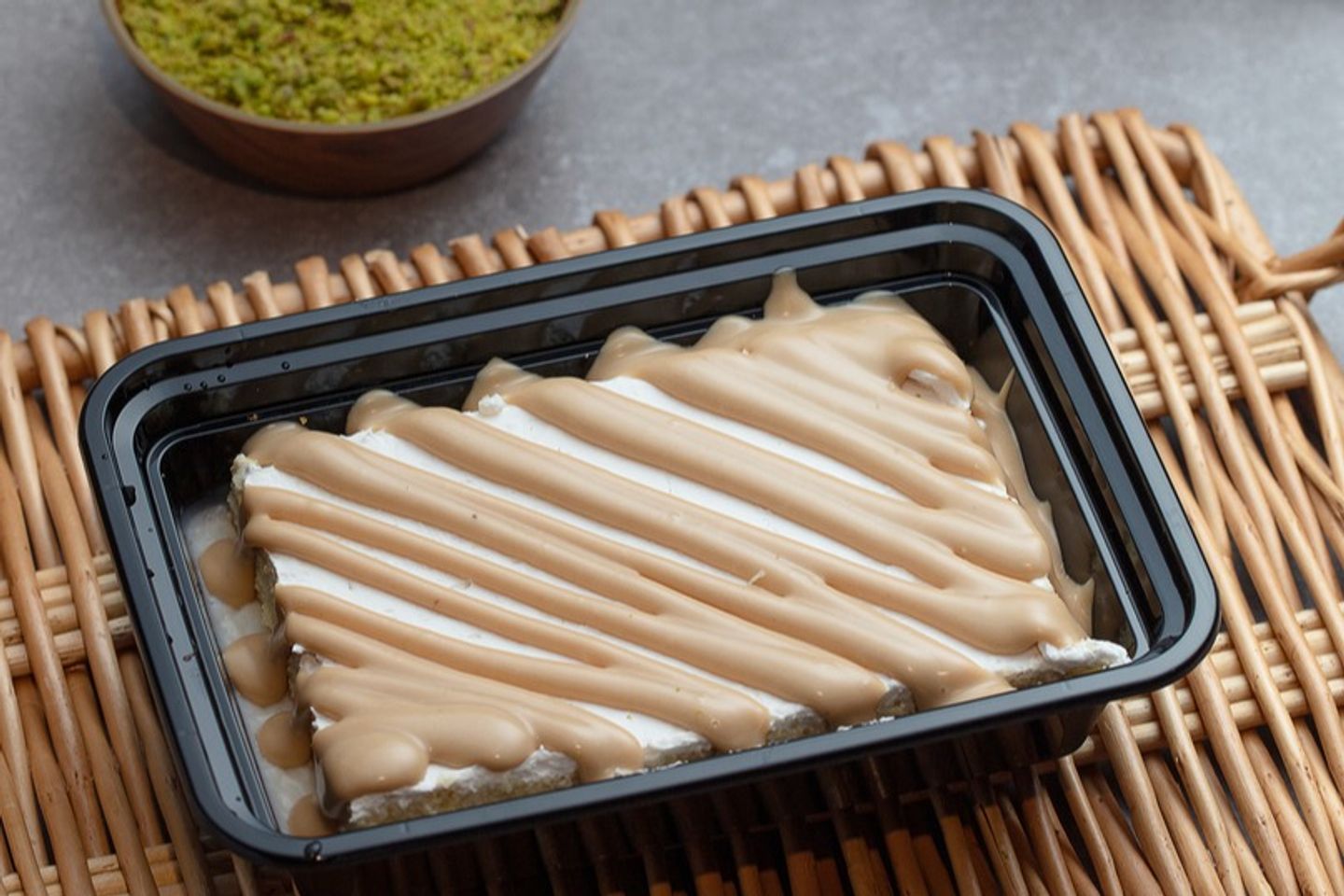 قشطوطة رز باللبن بالكندر