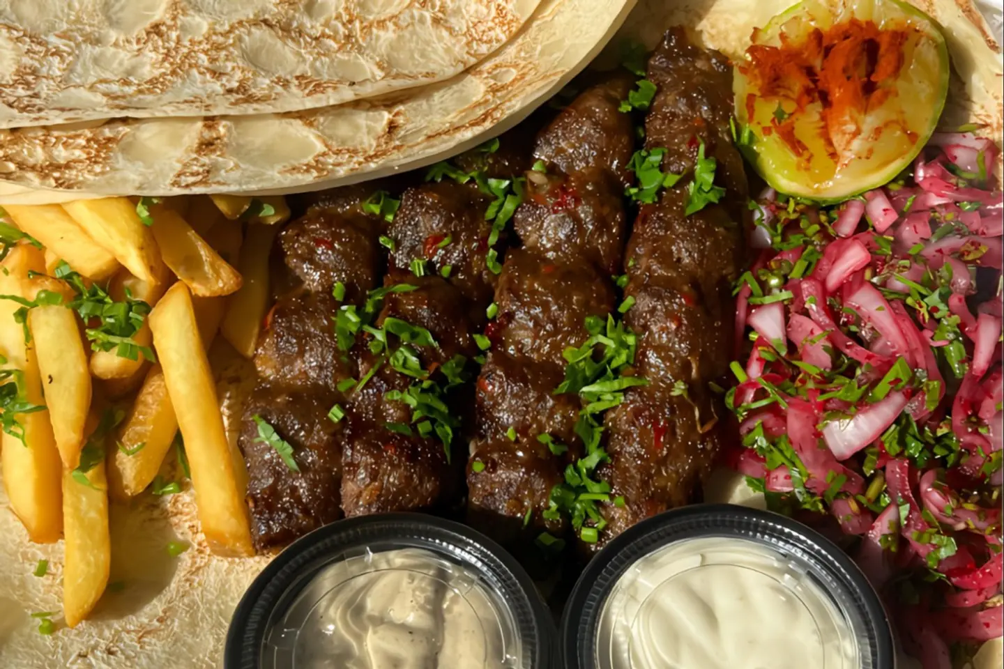 صحن مشكل