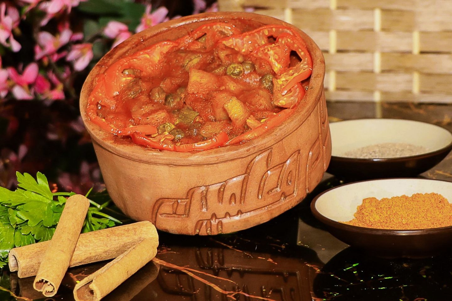 طاجن خضار ساده