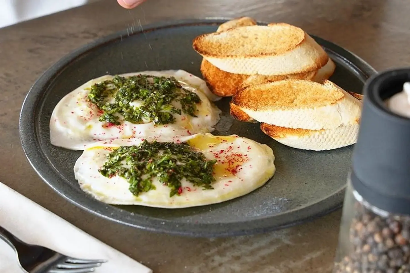 Eggs Chimichurri