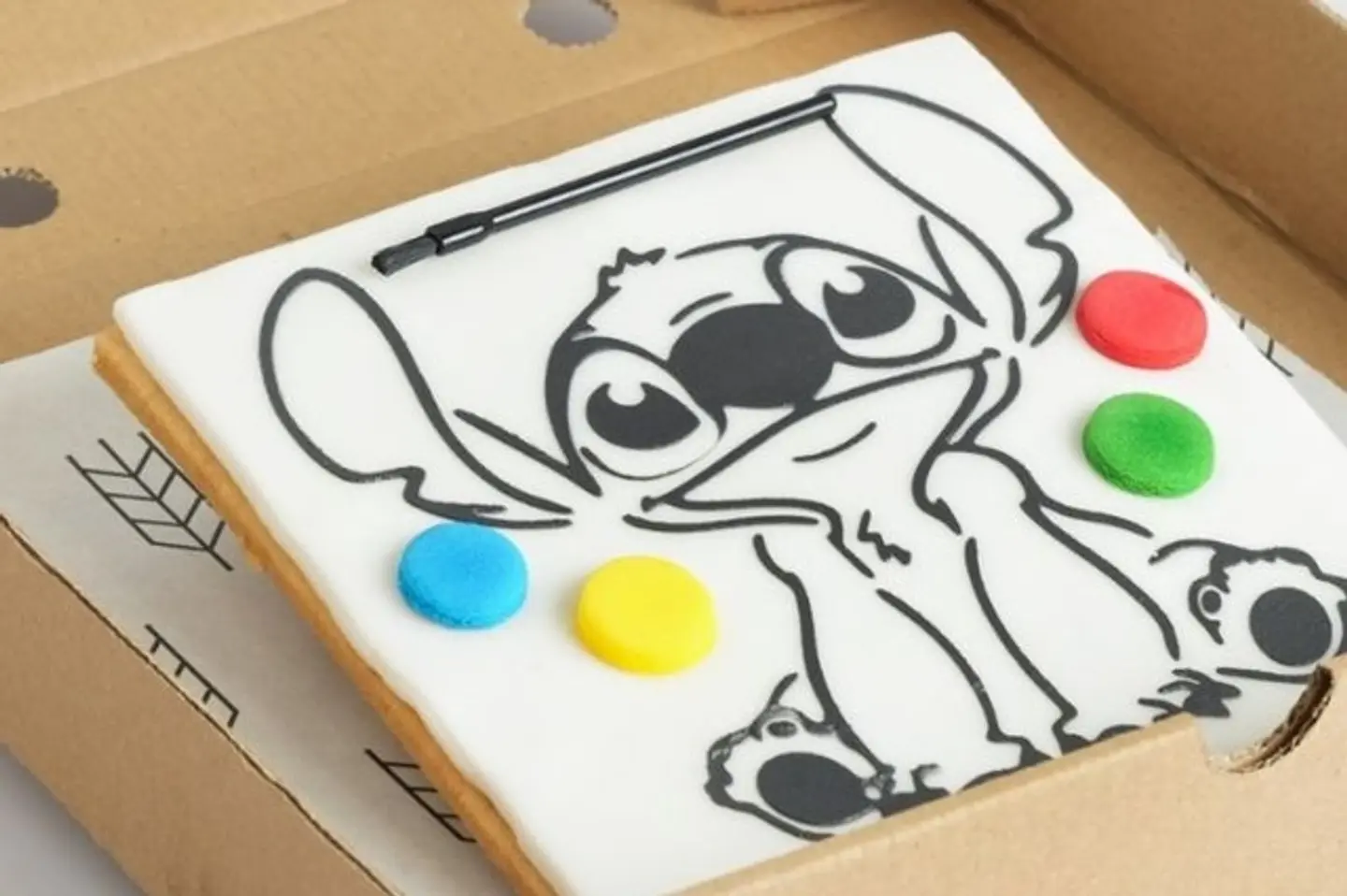 Stitch Coloring Cookie Kit
