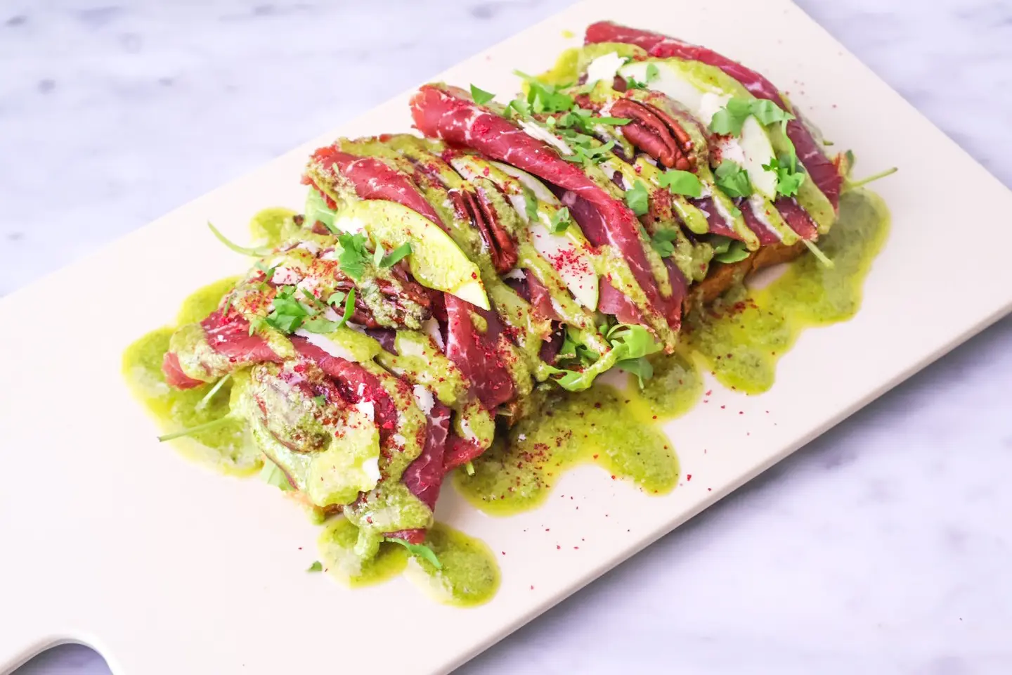 Bresaola On Sourdough Bread