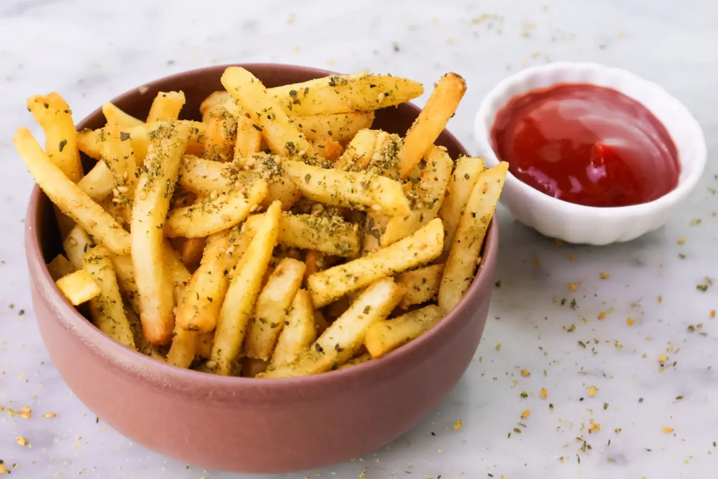 Potato Fries With Zaartar (V)