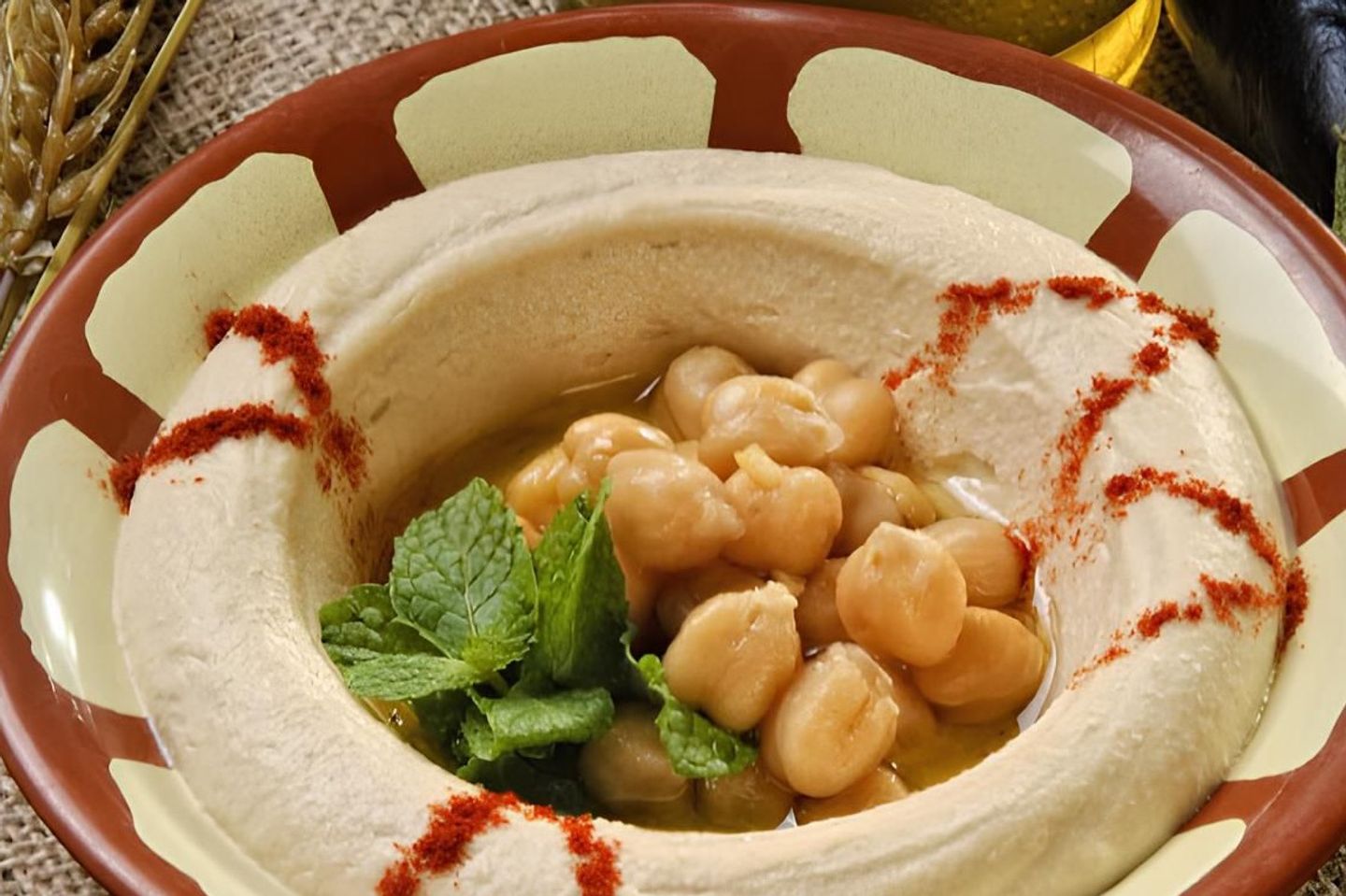 Jordanian Hummus Plate