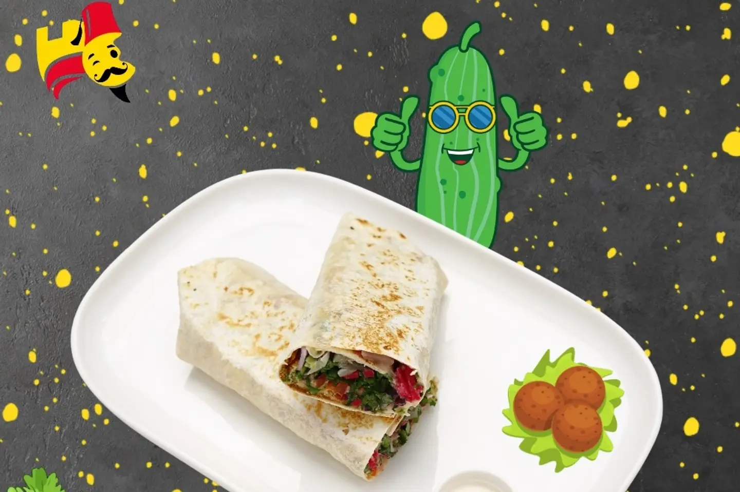 Classic Falafel Sandwich