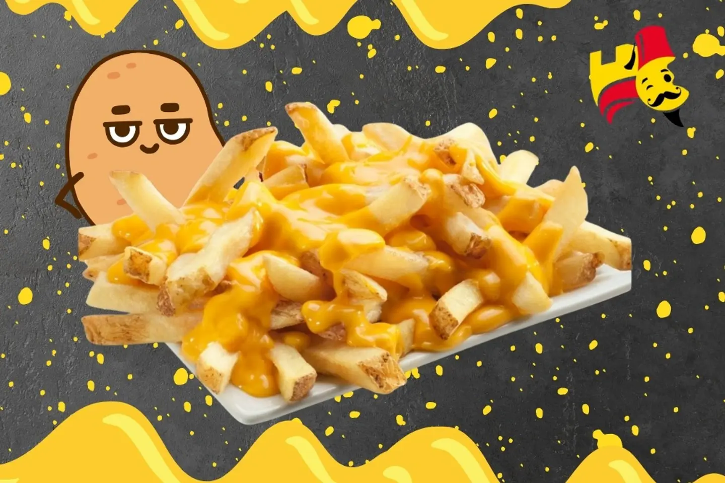 Cheese Potato Plate