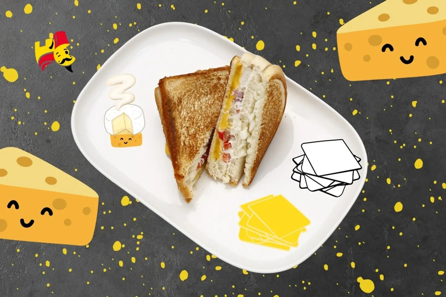 Three Cheese Clube