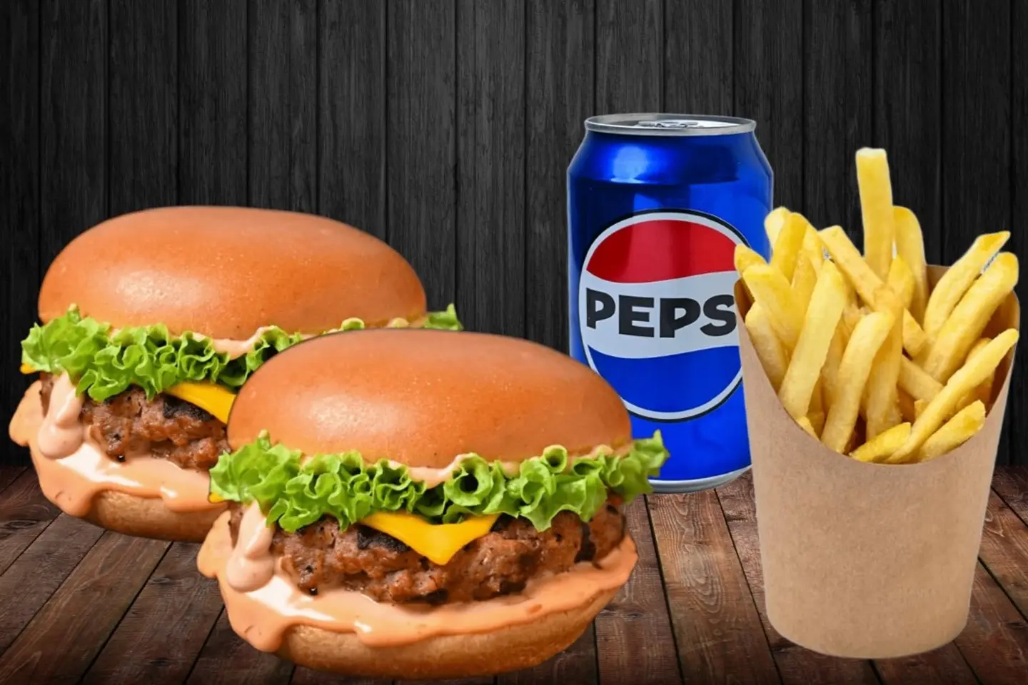 Offer Meal - Two Chicken Burger Pieces