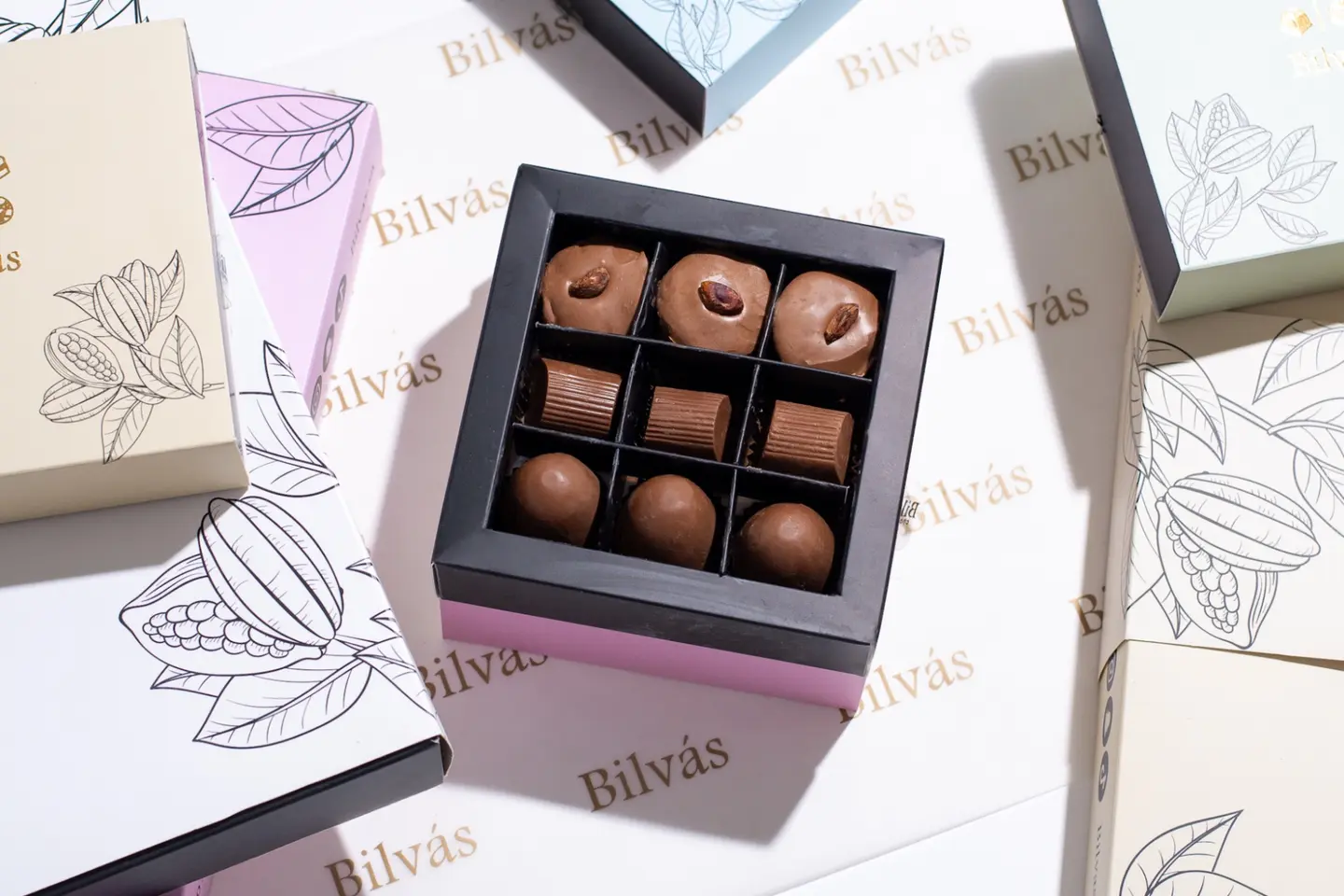 Jacanda Chocolate Small Box 9 Pieces