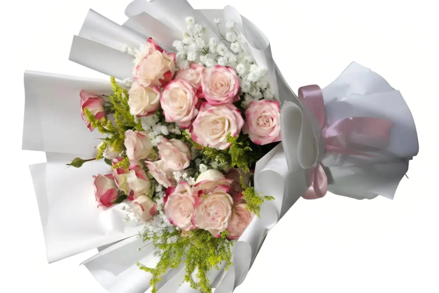 Double Color Pink Bouquet