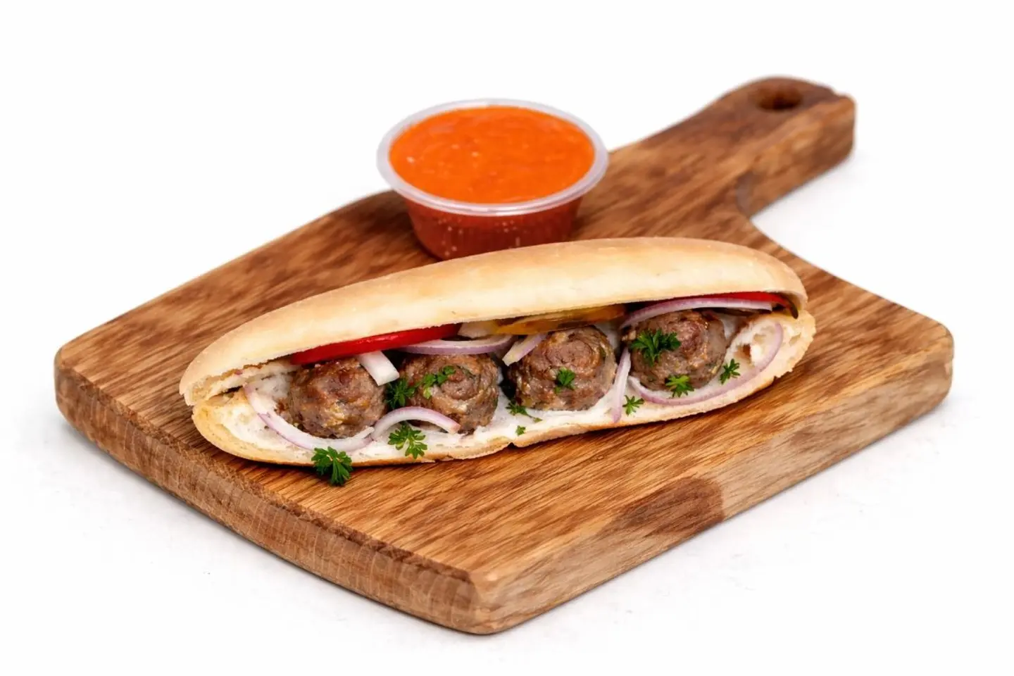 ساندوتش كوفتا دبل (كباب)