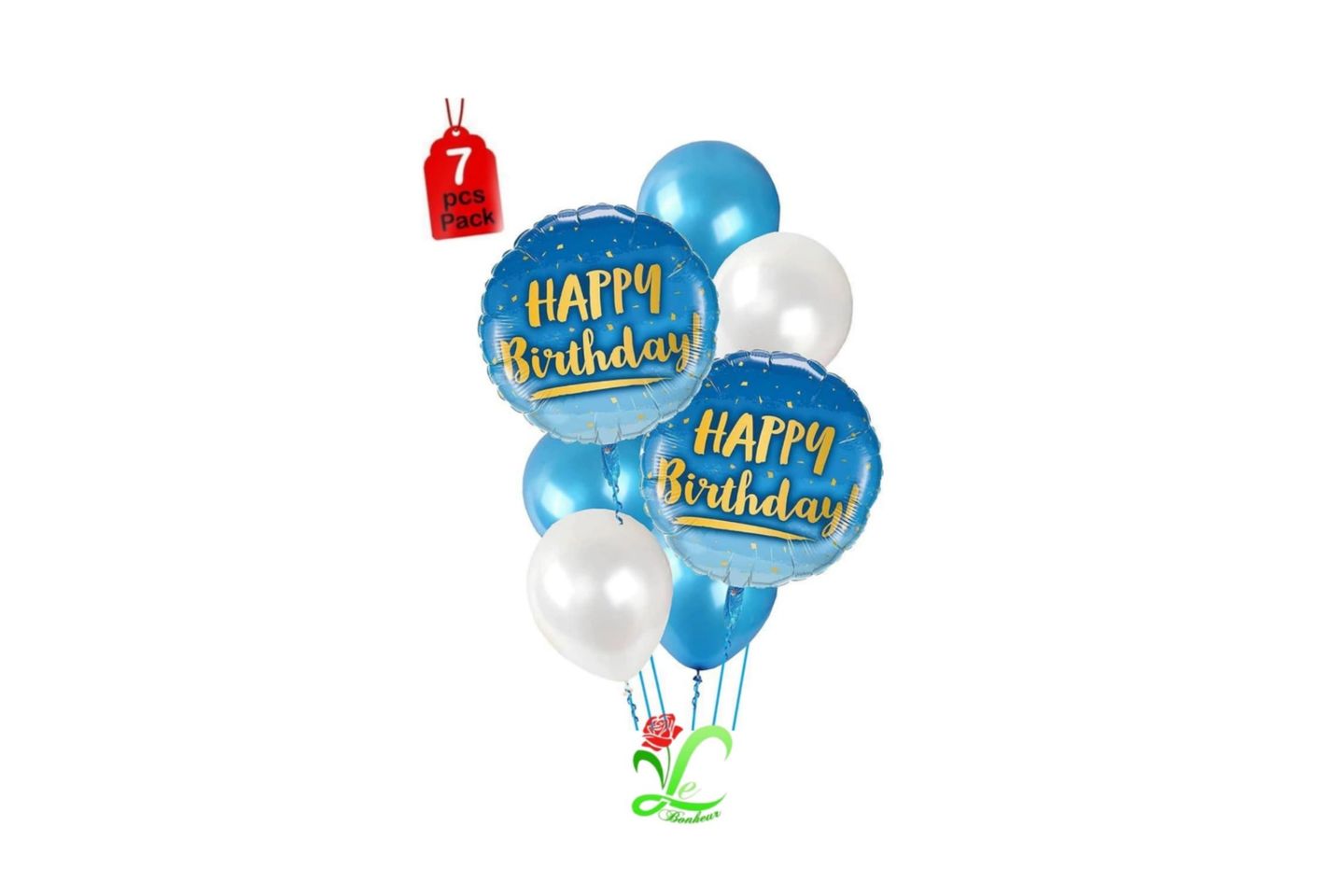 Happy Blue Balloon Bouquet