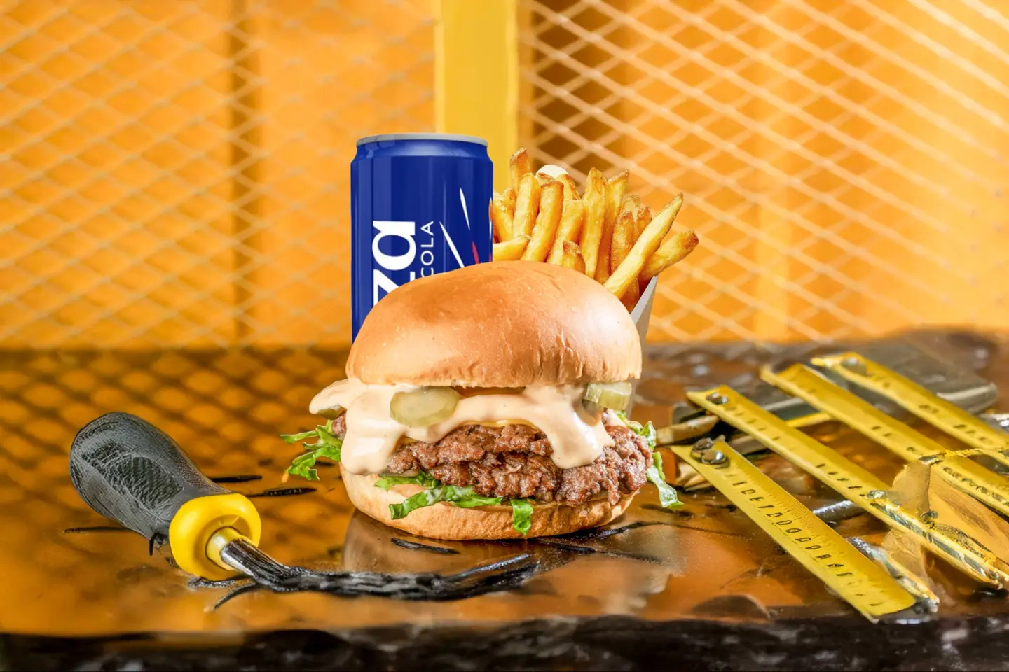 Classic Beef Burger Meal