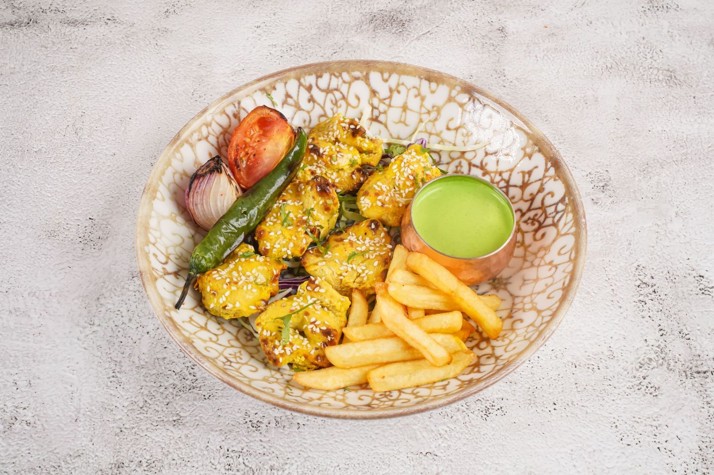 Chicken Sesame Tikka