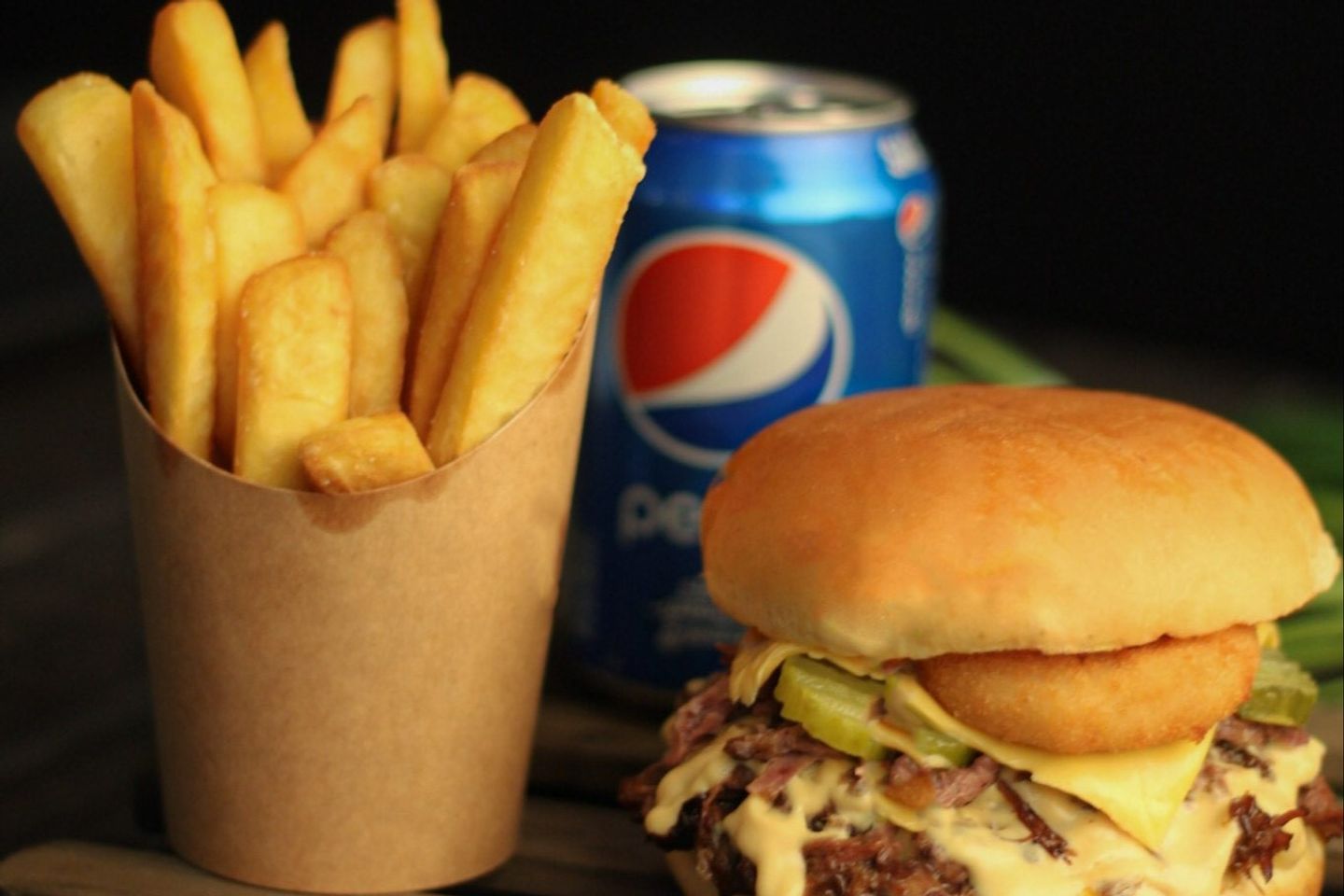 Ribs Burger Meal