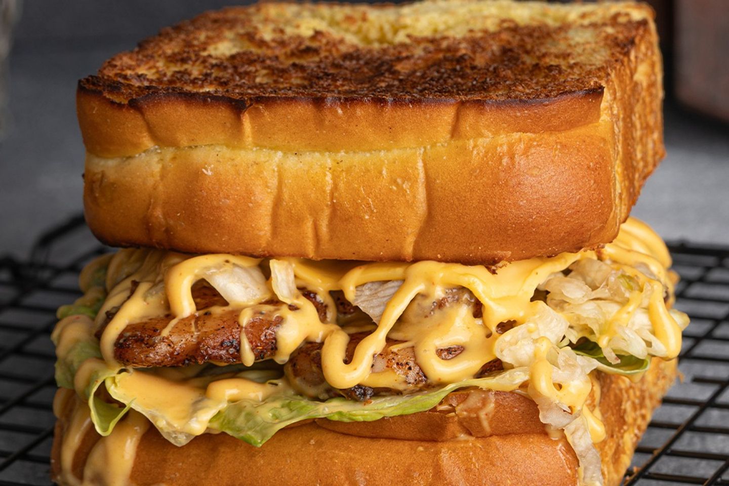 Grilled Checkin Brioche Meal
