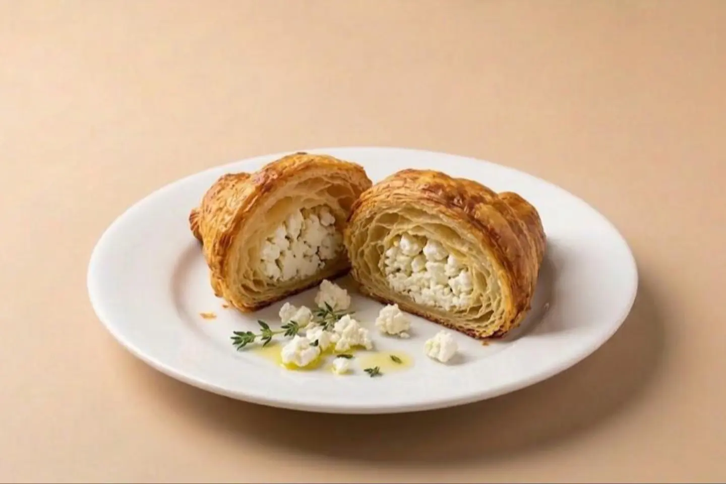 White Cheese Croissant