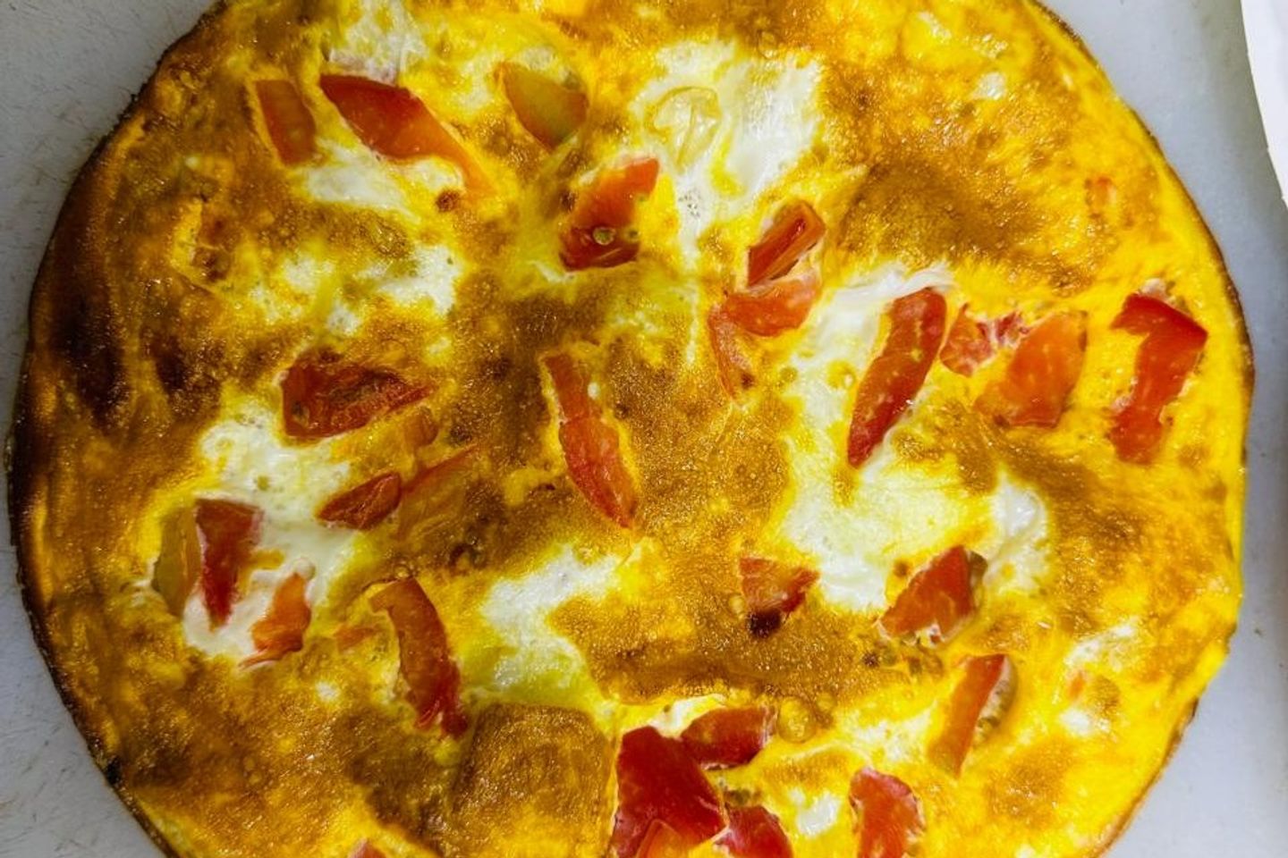 Egg With Tomato Pie