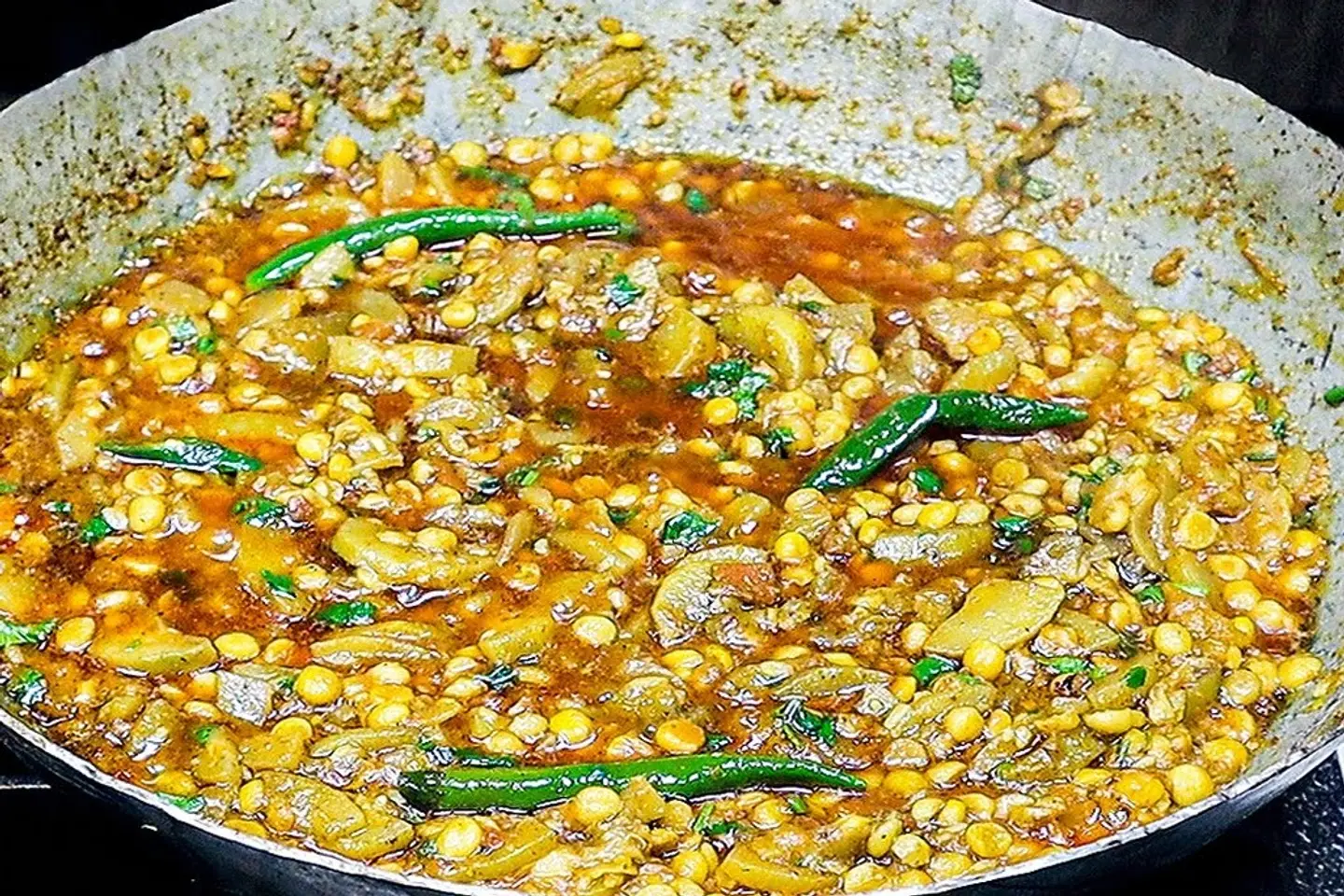 عدس مع كدو