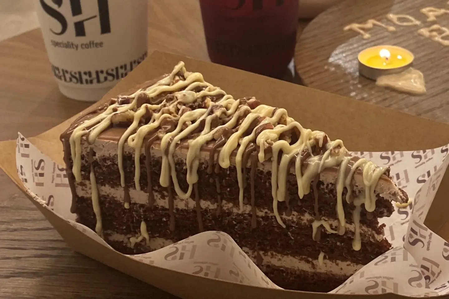 Chocolate Pecan Cake