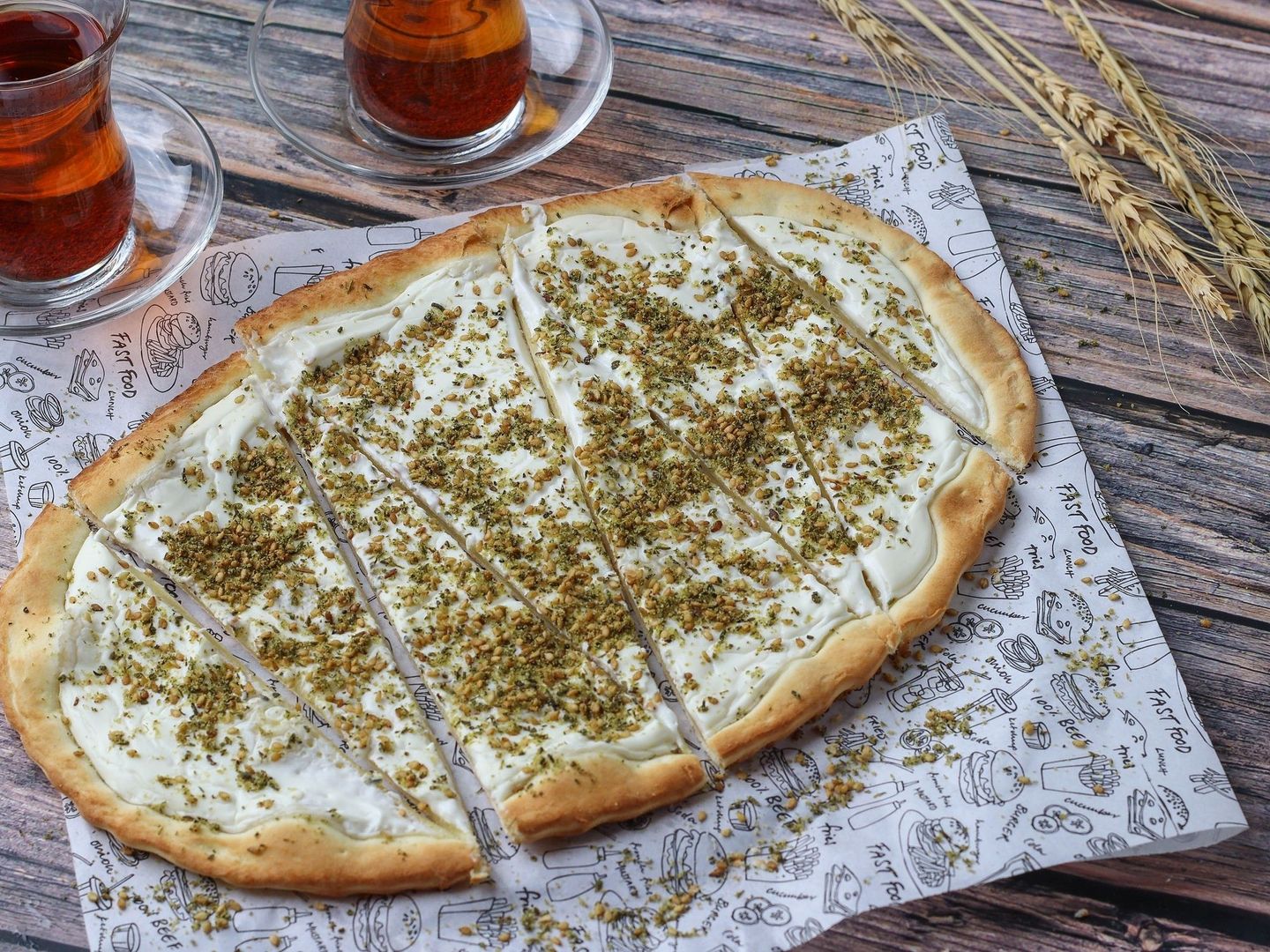 لبنة بالزعتر