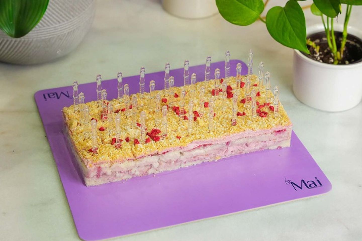 Hibiscus Cake Medium