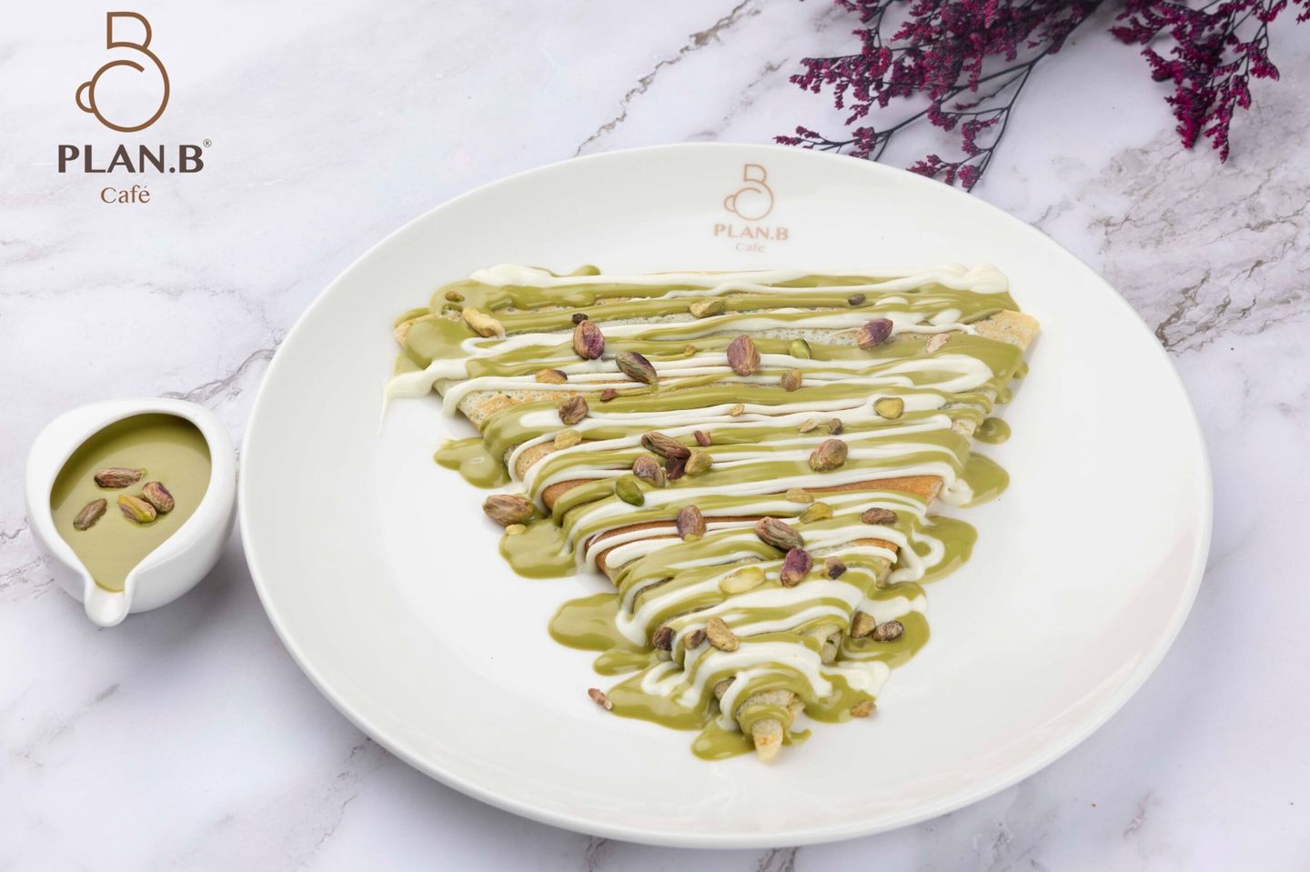 Pistachio Crepe