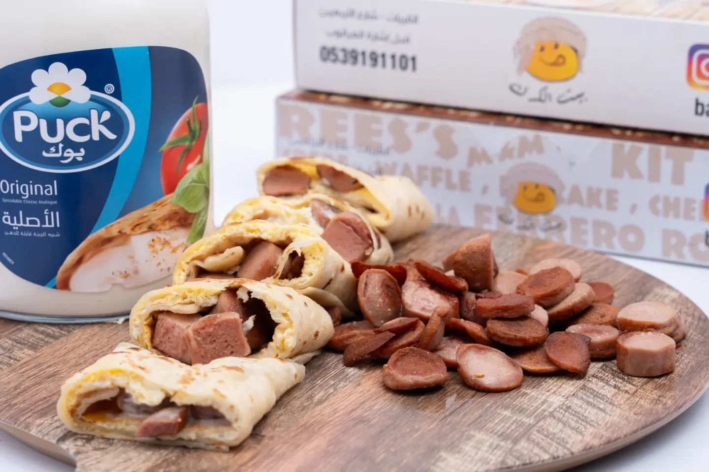 Egg And Cheese Hot Dog Chapati