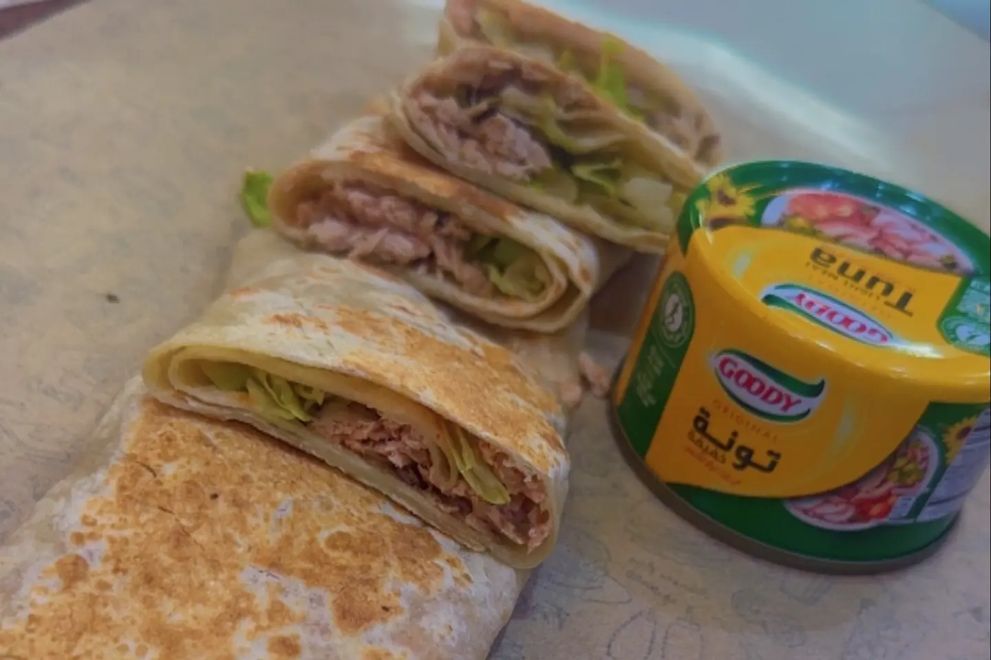 Tuna Chapati With Cheese