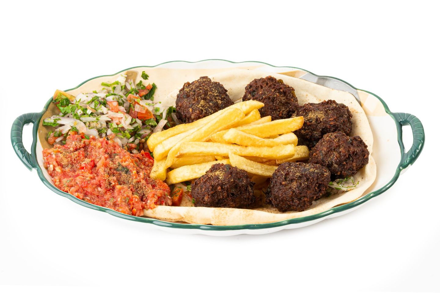 نص كيلو كباب صنعاني مقلي ثمانية عشر قطعة