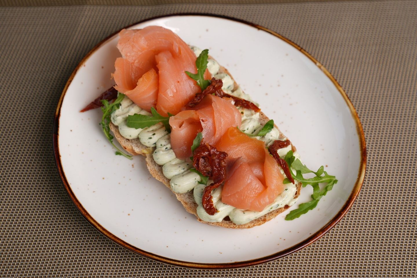 Salmon Bruschetta