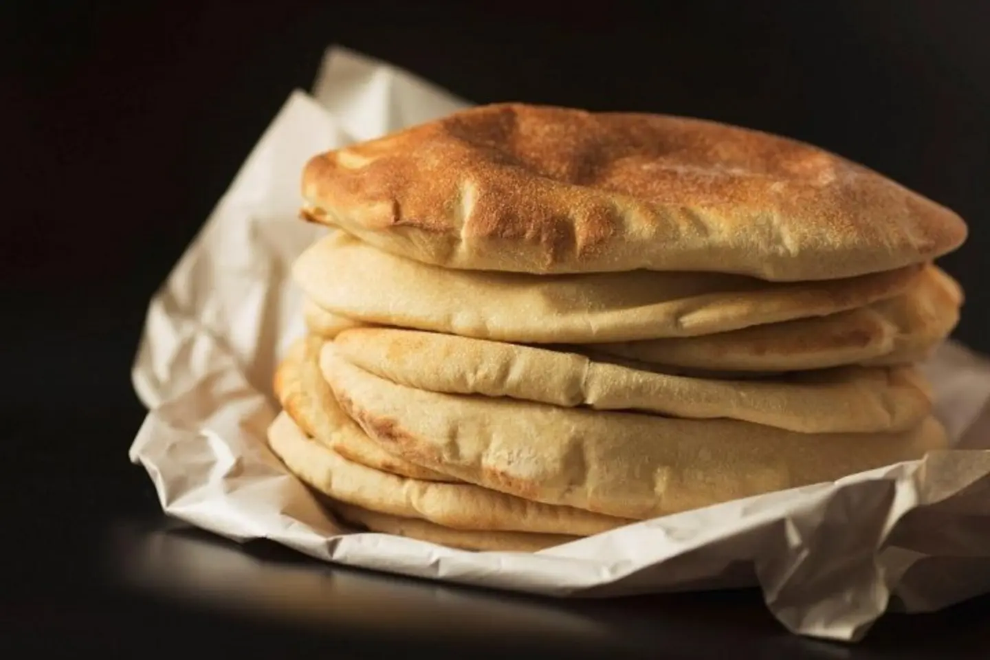 خبز لبناني اربع حبات