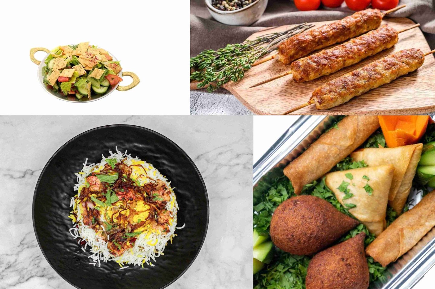 A Meal For 4/5 People Bryani And Chicken Kabab