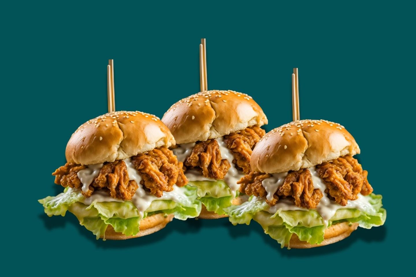 Chxn Burger Slider