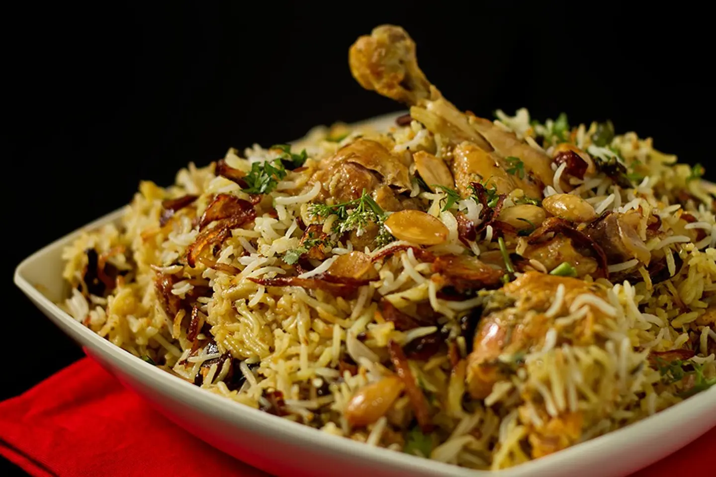 برياني دجاج حيدر آباد