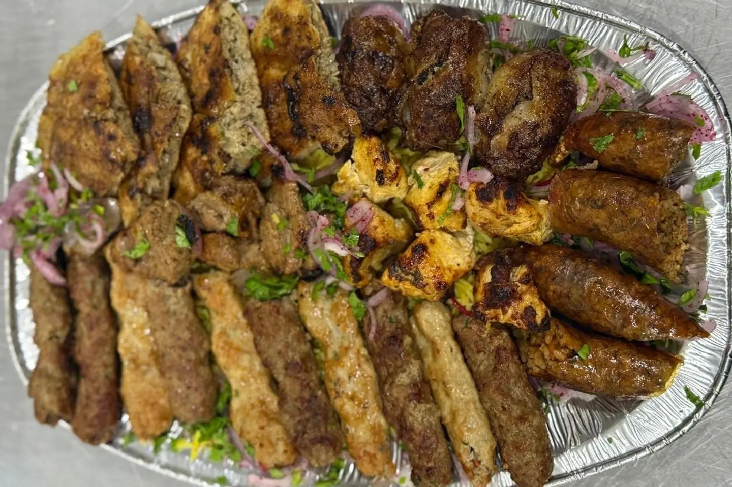صينية مشكل