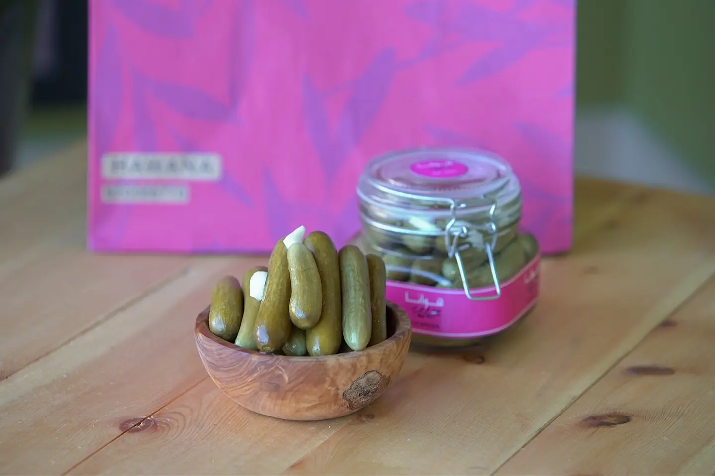 Pickled Cucumber With Garlic